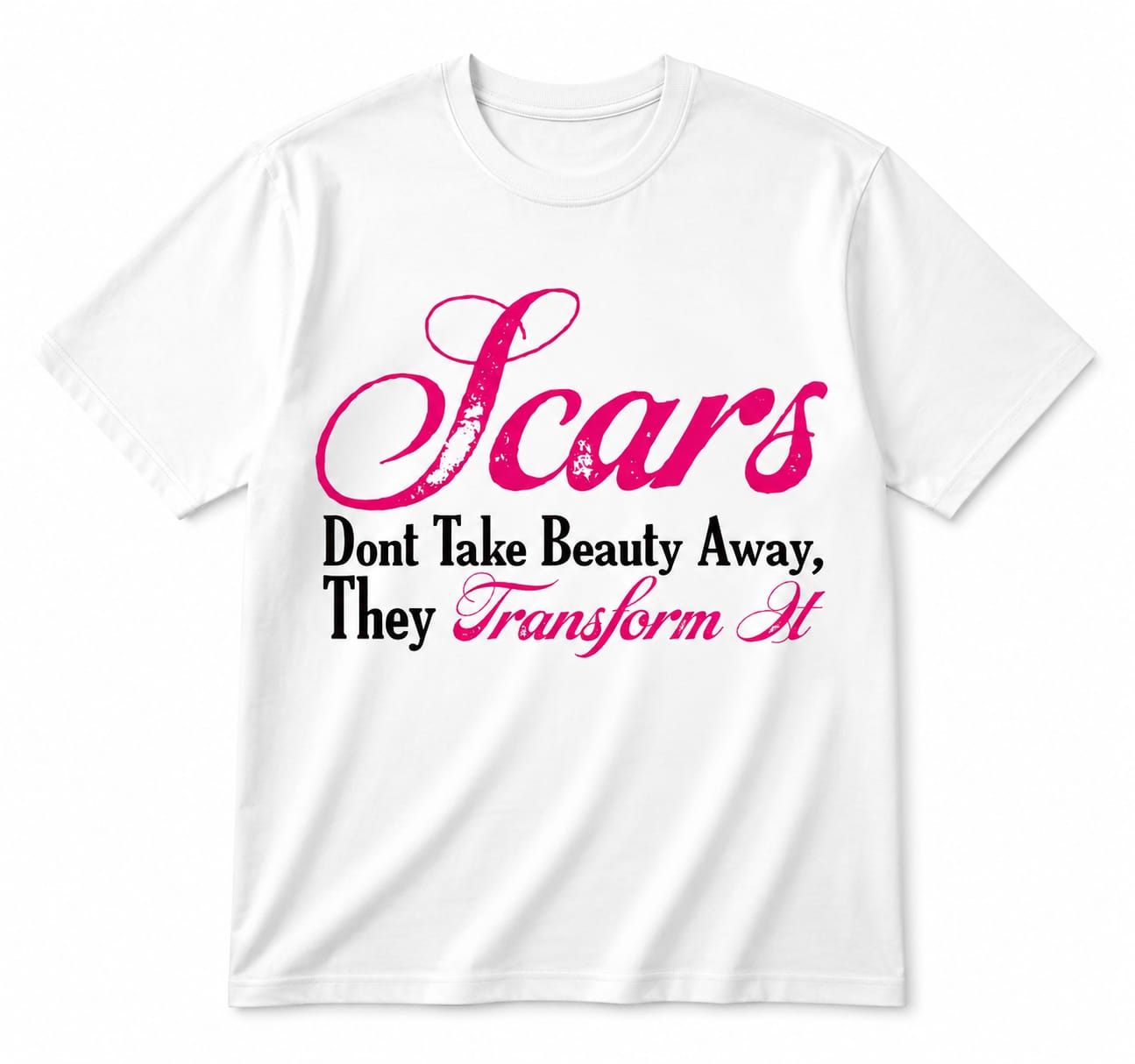 Scars white Tee.
